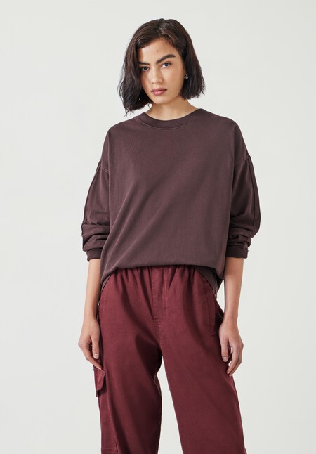 Flo Oversized Long Sleeve T Shirt