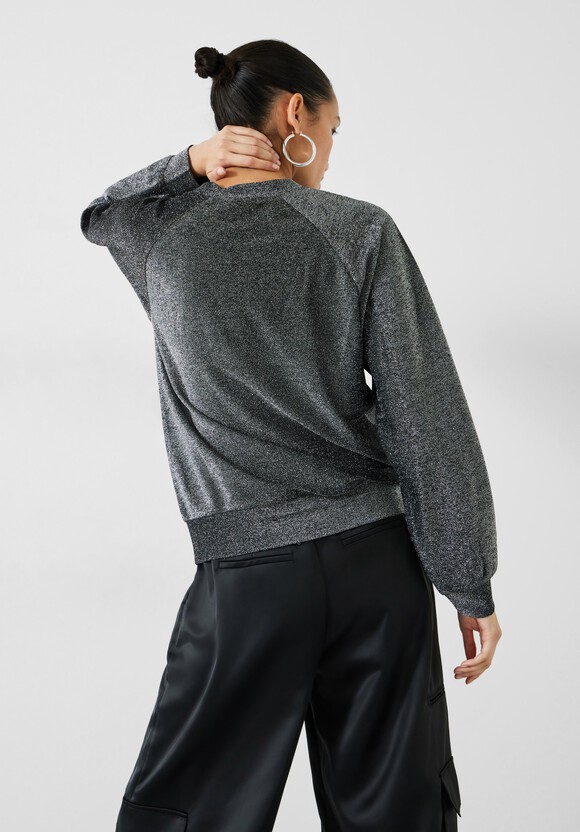 Darcy Raglan Sleeve Sparkle Sweatshirt