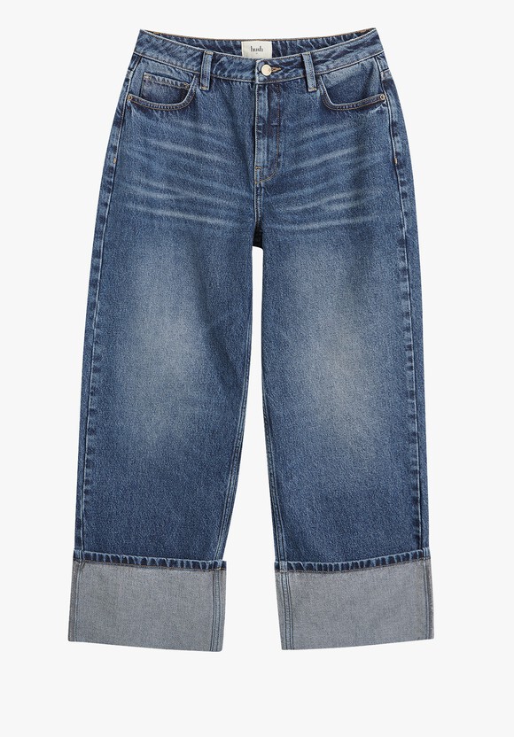 Carly Turn Up Cropped Jeans