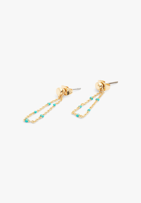 Coralie Mini Bead Chain Earring