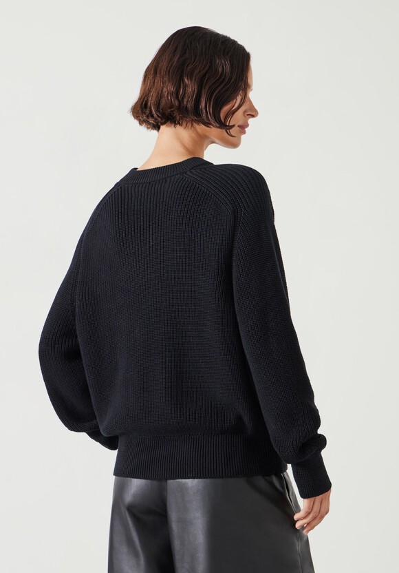 Kady Cotton Neck Detail Jumper