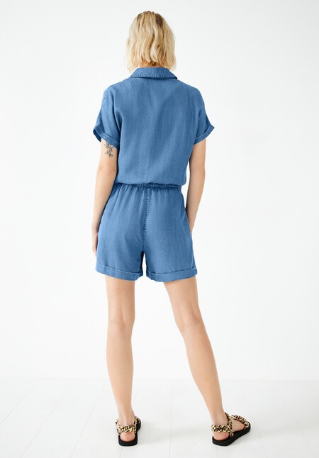 Abby Chambray Playsuit