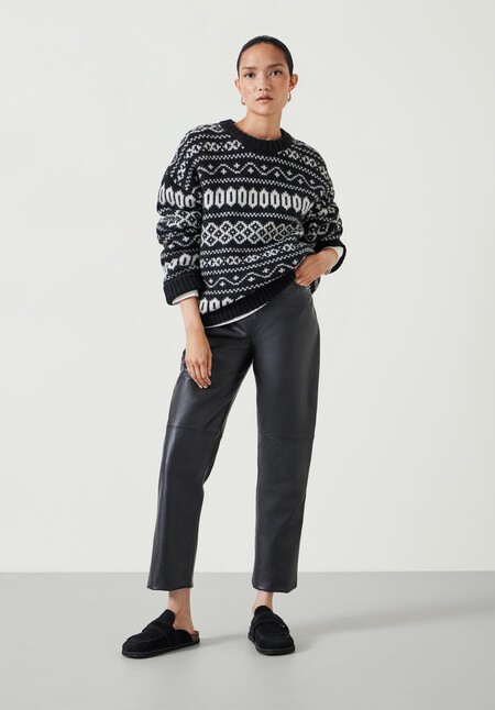 Georgie Fairisle Relaxed Jumper