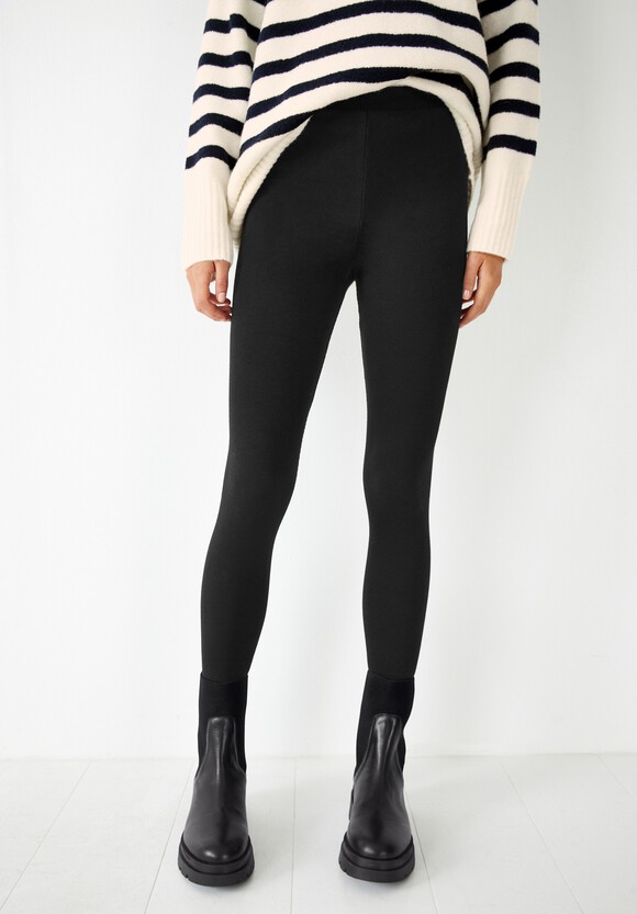 Ribbed Jersey Leggings