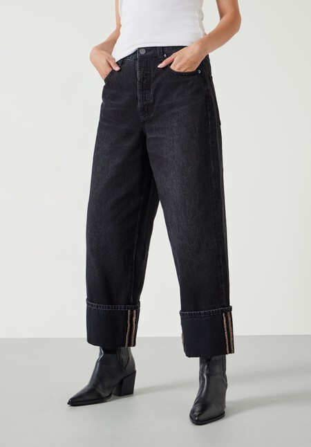 Mia Cropped Straight Leg Jeans