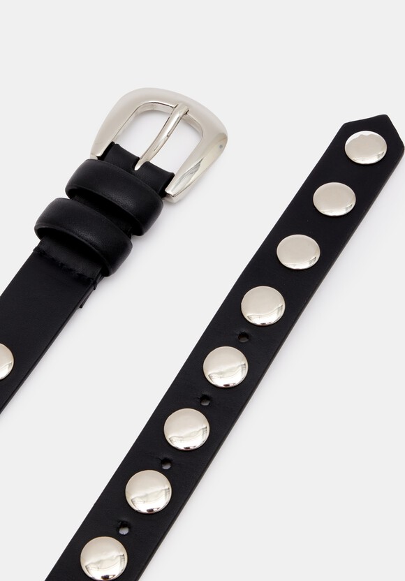 Seren Studded Leather Belt