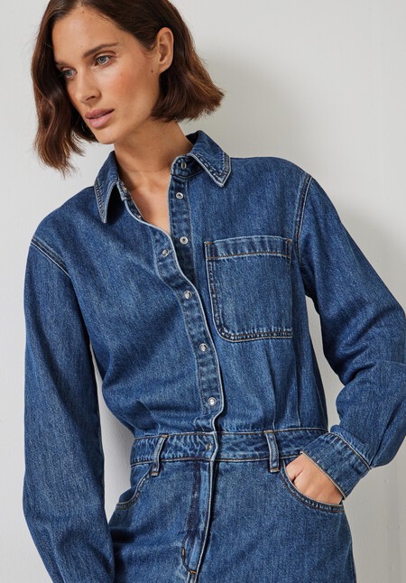 Evelyn Denim Jumpsuit