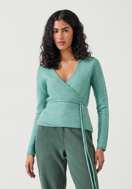 Blake Slim Wrap Cardigan