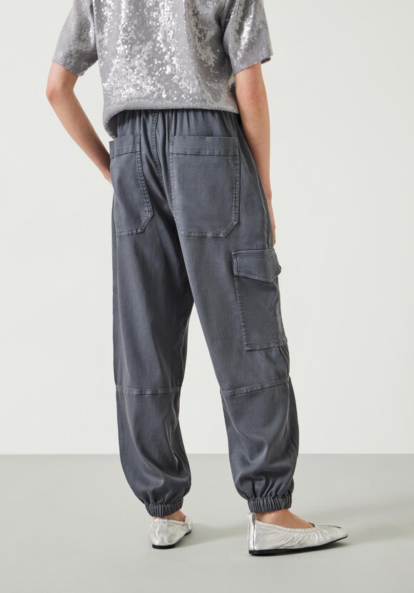 Ava Washed Cargo Trousers