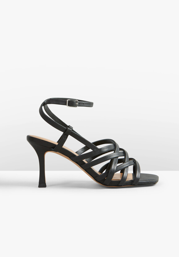 Gisele Strappy Leather Stiletto