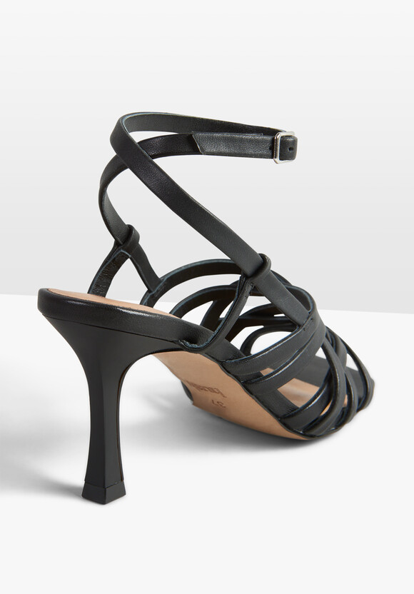 Gisele Strappy Leather Stiletto