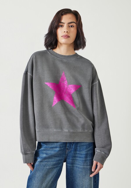 Roxy Metallic Star Sweatshirt