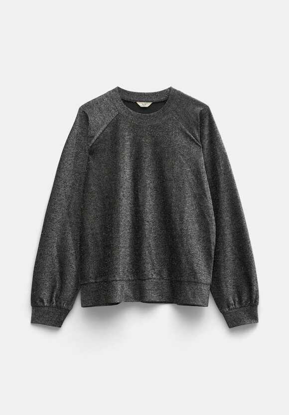 Darcy Raglan Sleeve Sparkle Sweatshirt