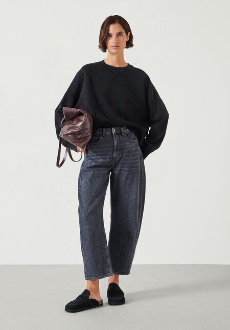 Micaela Cropped Sweatshirt