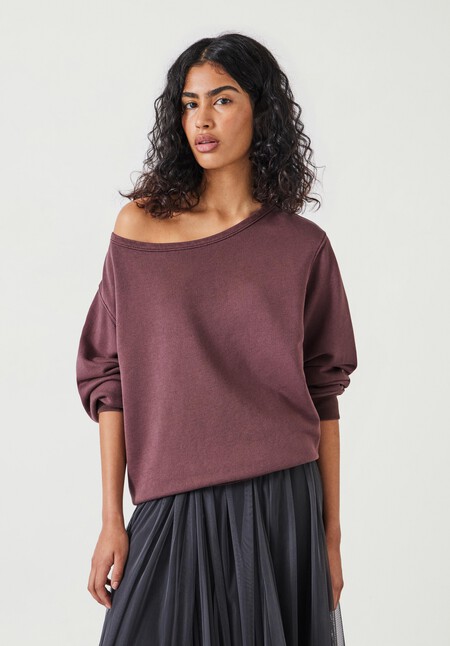 Josie Off Shoulder Sweatshirt