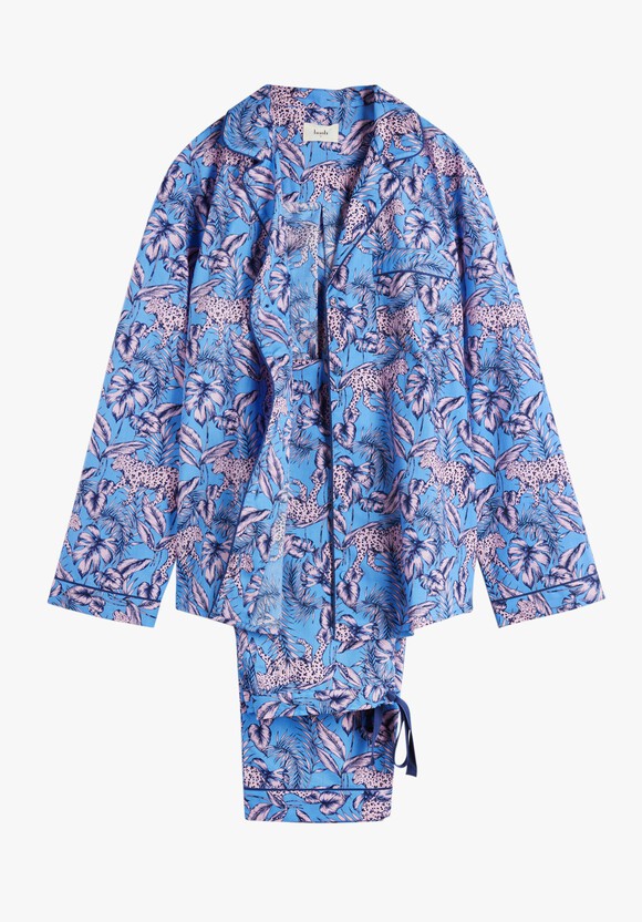 Isla Printed Cotton Pyjama Set