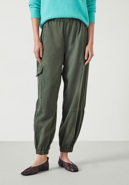 Ava Washed Cargo Trousers