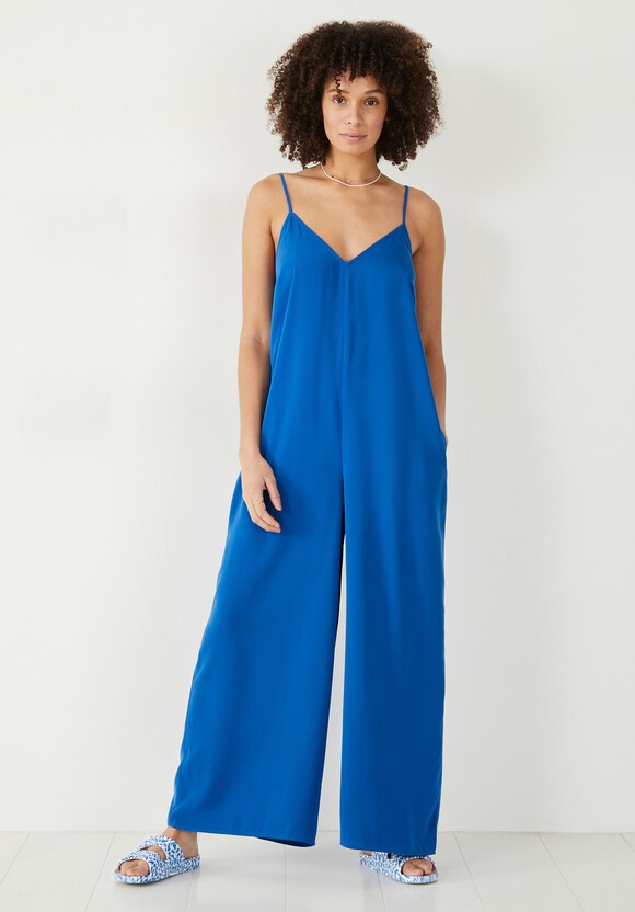 Liana Tie Back Wide Leg Jumpsuit