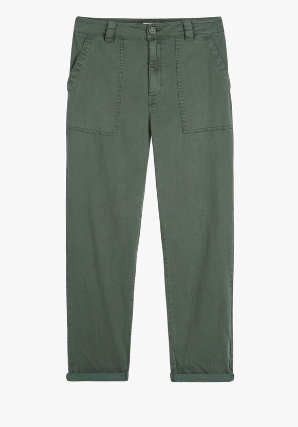 Kelly Washed Cargo Trousers | Climbing Ivy | hush