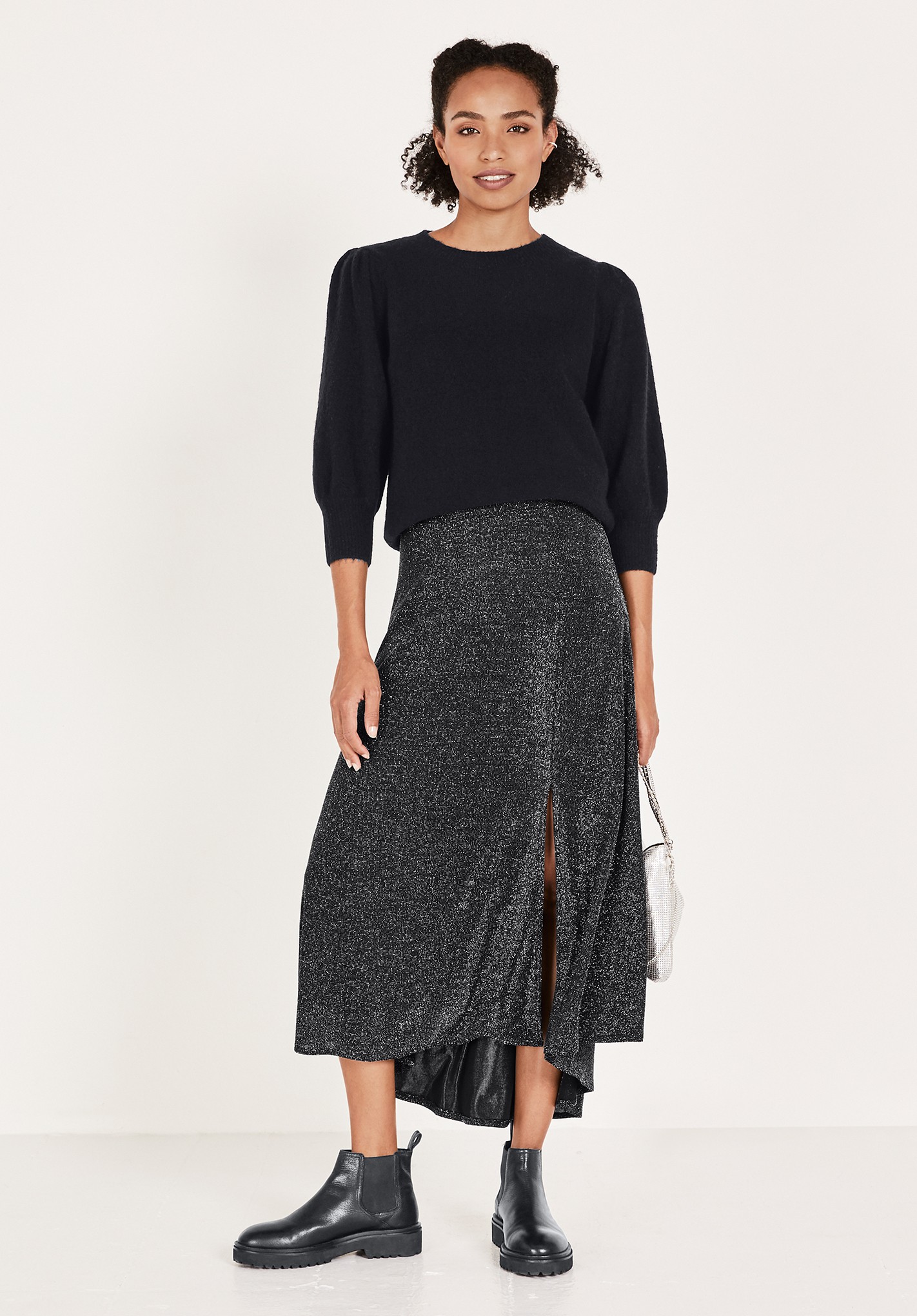 hush glitter skirt