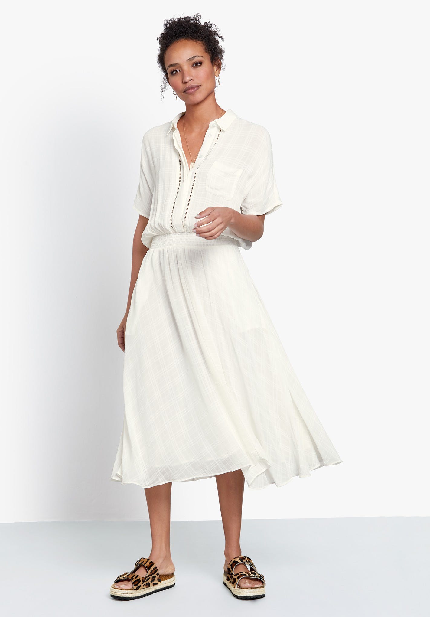 hush hattie shirt dress