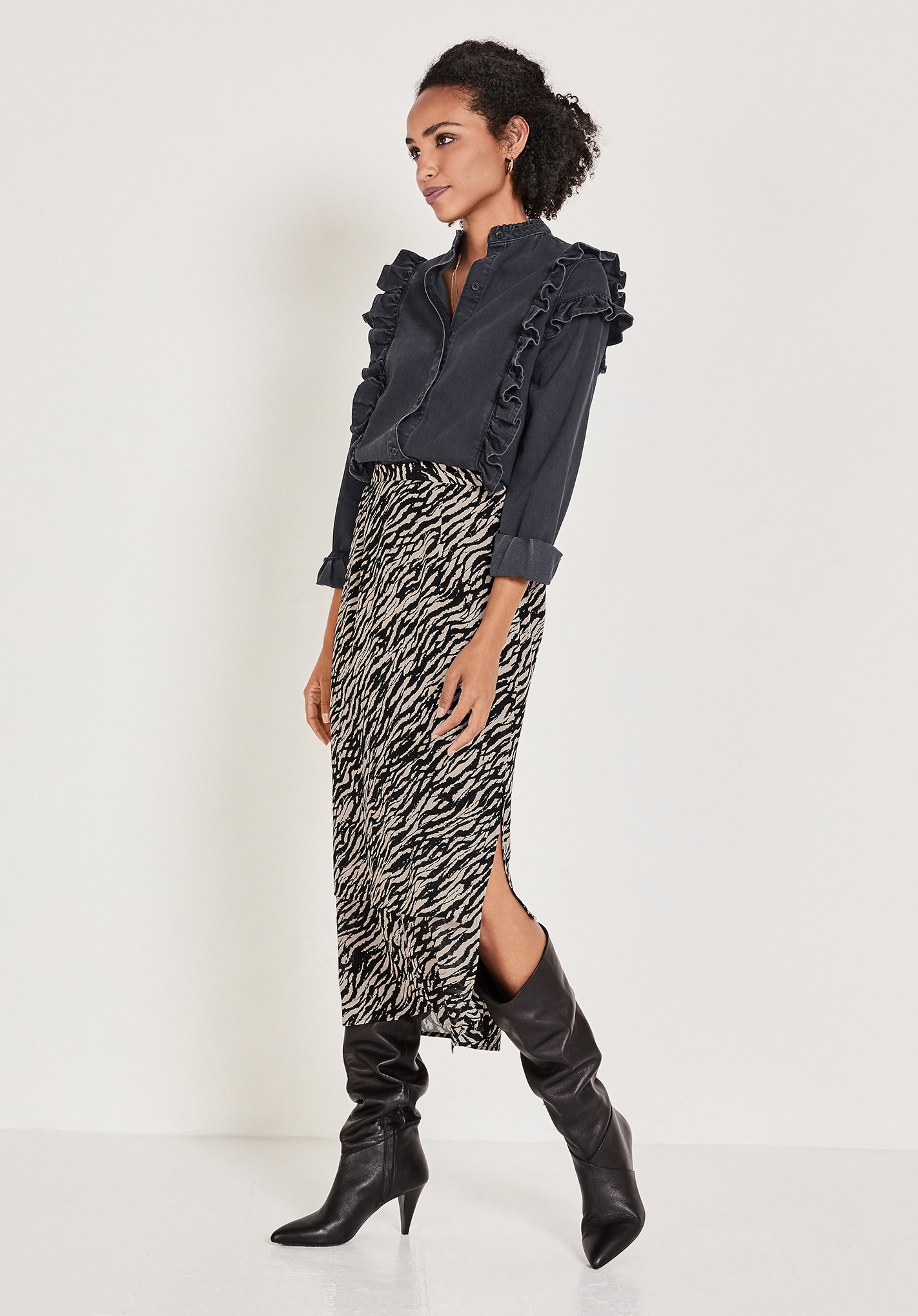 hush glitter skirt